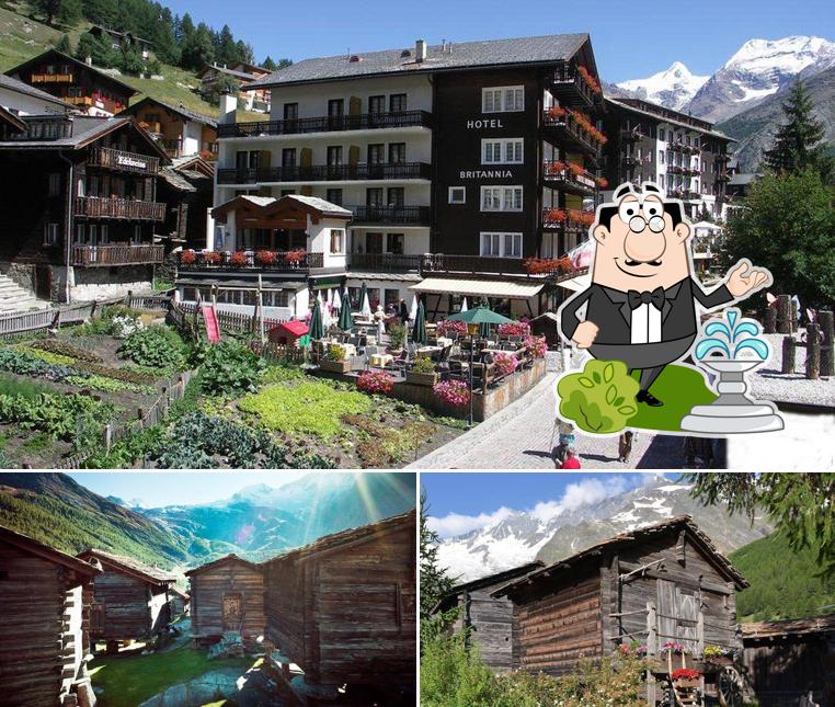 Gli esterni di Ristorante & Pizzeria da Rasso, Saas-Fee