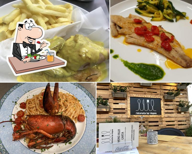 Platti al Ristorante Dogana