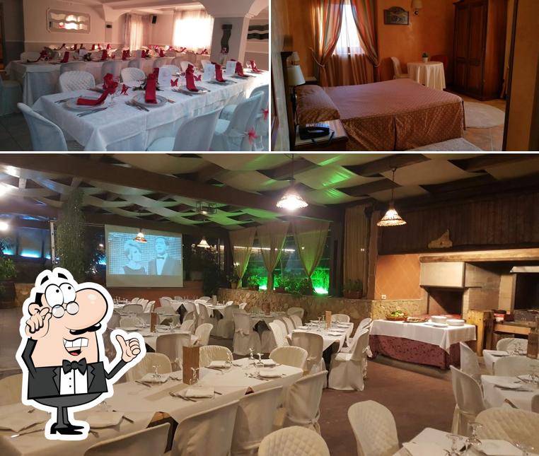 Gli interni di Ristorante e Hotel Al Ritrovo