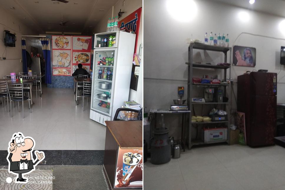 The interior of Sharma pavitra bhojnalaya & milk dairy