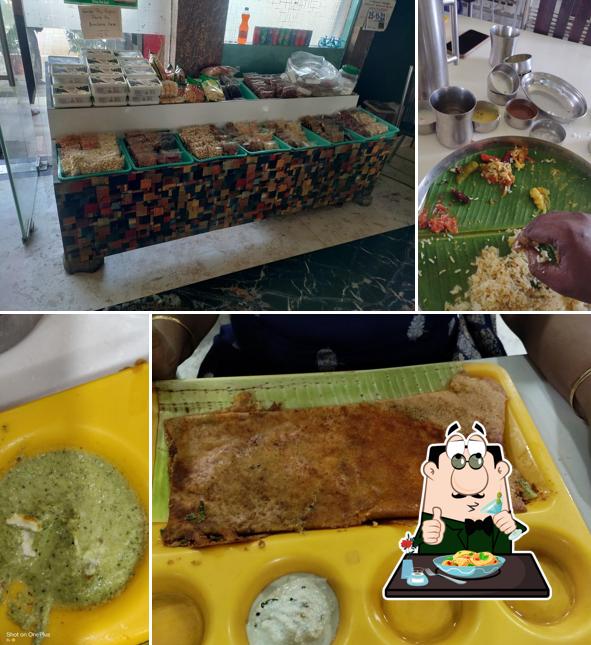 Meals at Sri Saravana Bhavan