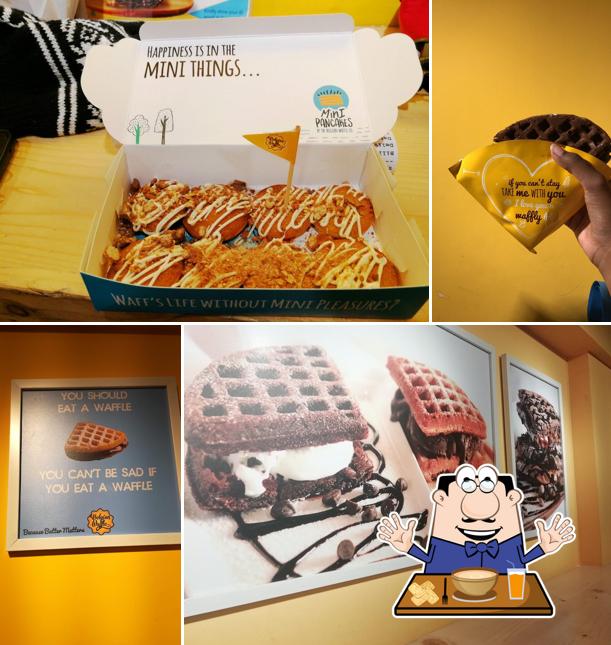 Food at The Belgian Waffle Co