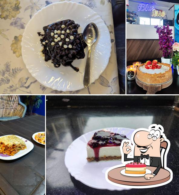 Cheesecake at The Blue Hills Cafe