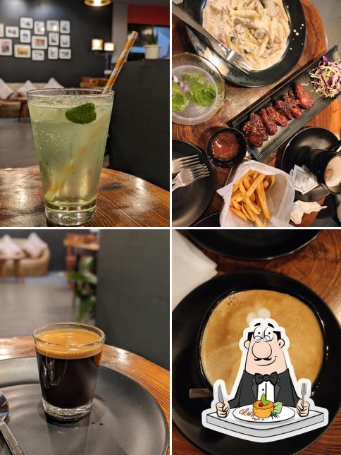 Food at The Press Cafe