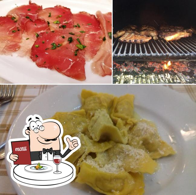 Cibo al Trattoria Bresciana