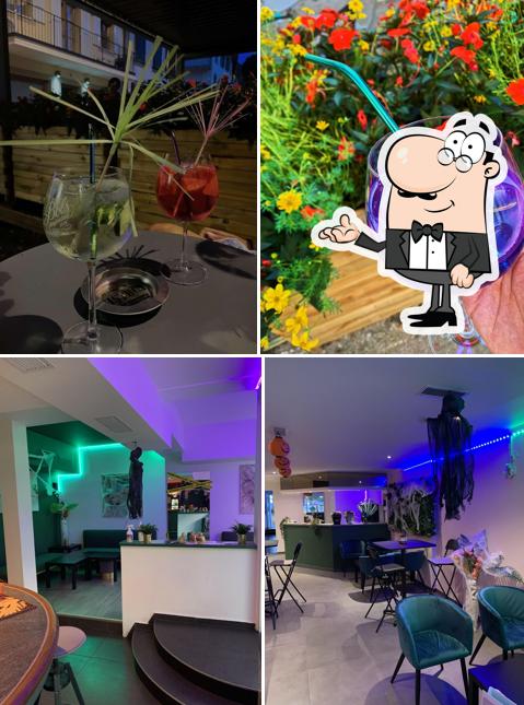 Gli interni di Tropicana
