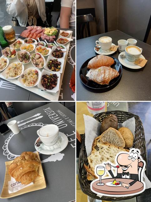 Platti al Caffetteria dell'Università