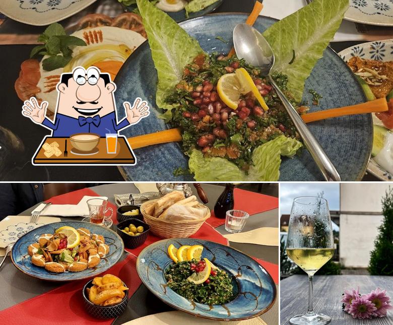 Dai un’occhiata alla immagine che raffigura la cibo e bevanda di Palmera Restaurant