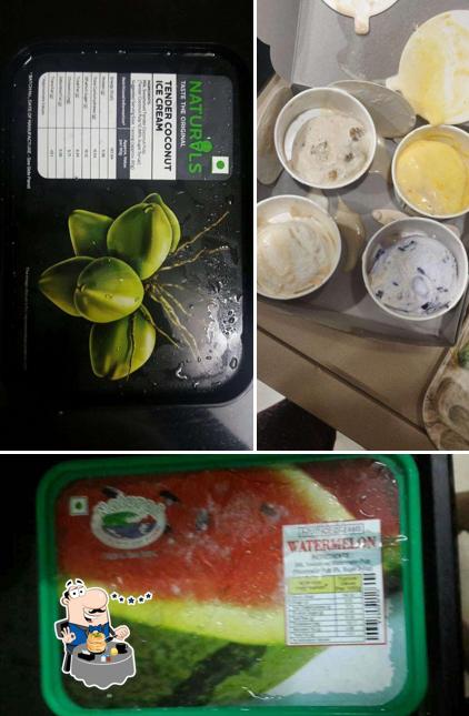 Food at Naturals Ice Cream