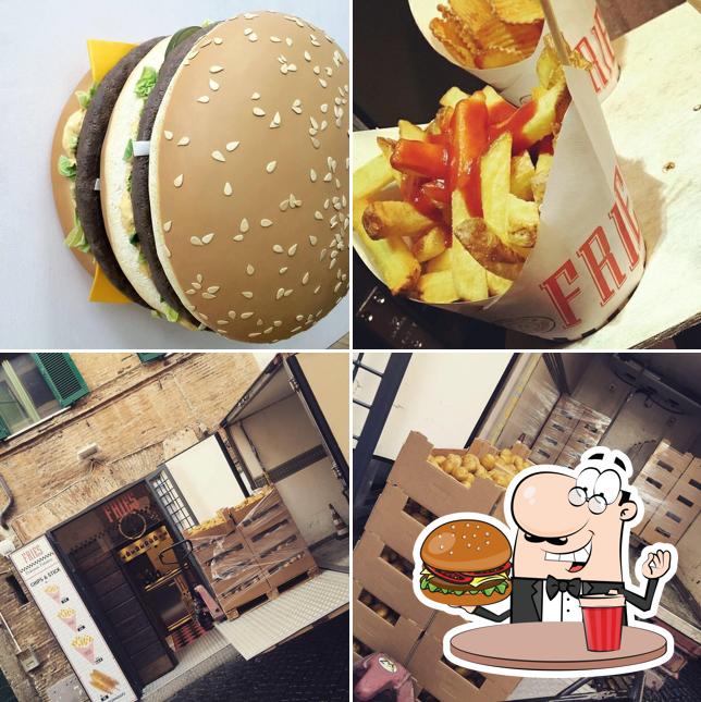 Prenditi un hamburger a Fries
