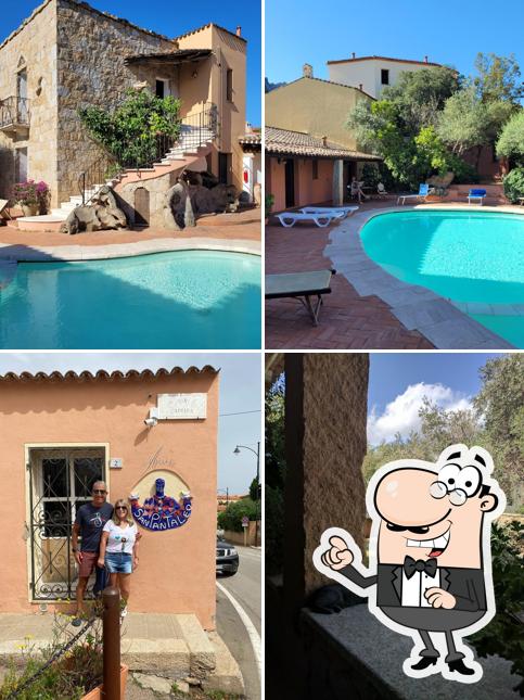 La parte esterna è una caratteristica importante di Hotel San Pantaleo