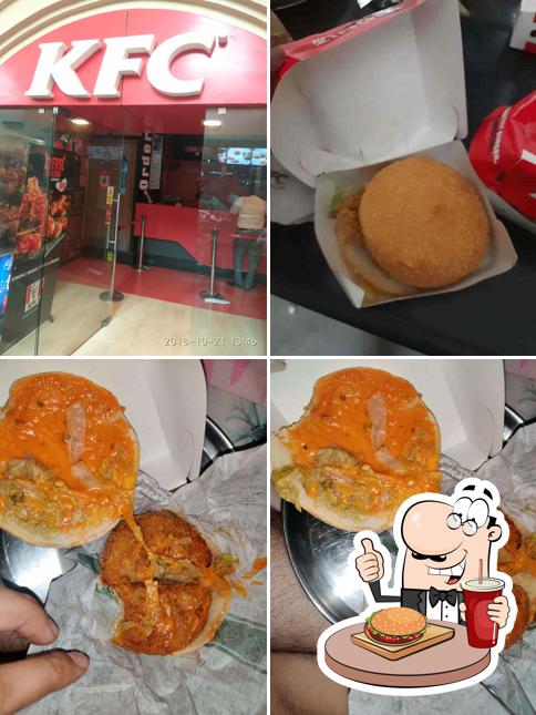 Treat yourself to a burger at KFC