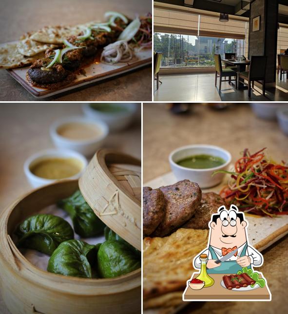 Order meat dishes at Olio