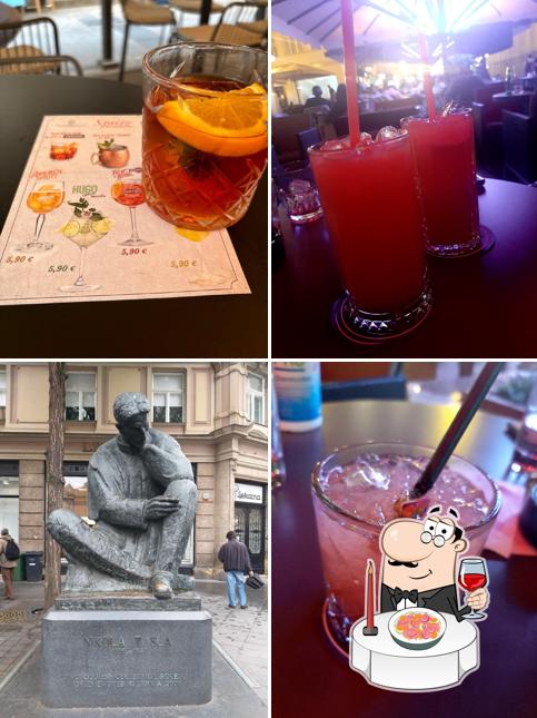 Tartare di tonno al Vip Travel Caffe