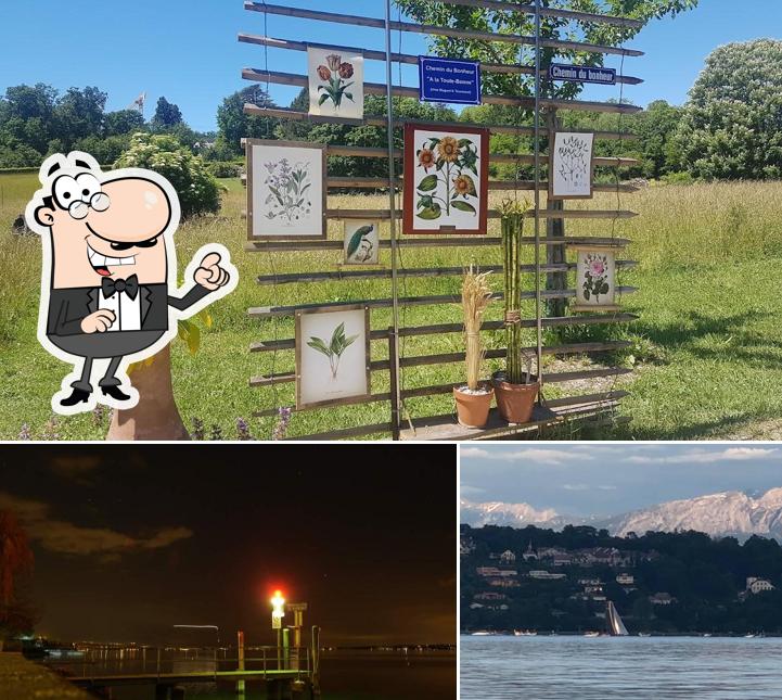 Gli esterni di Restaurant de la plage Le Reposoir