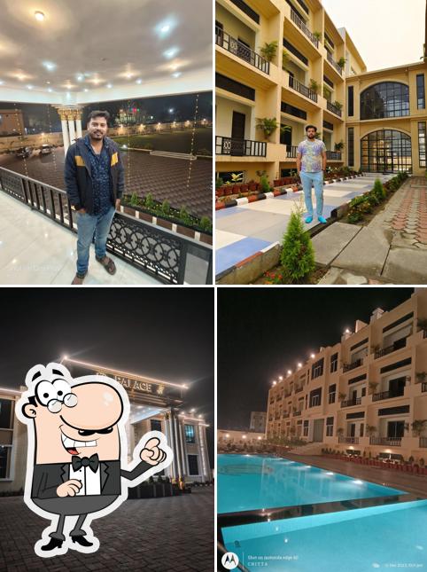 The exterior of KP Palace