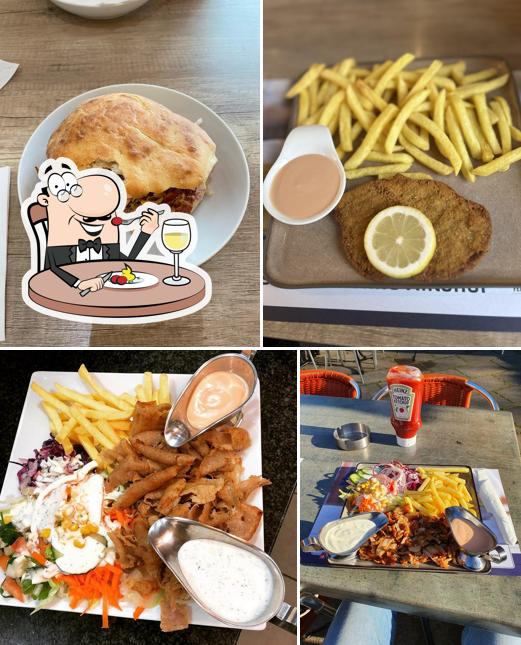 Panino con maiale stirato al Linden Grillhouse