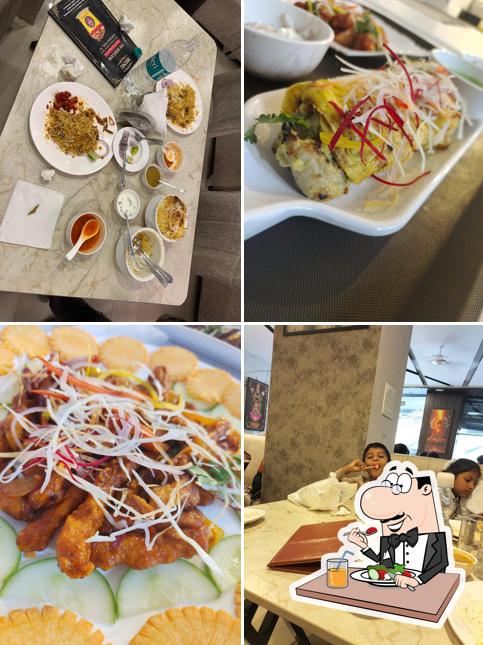 Food at PR biryani restaurants