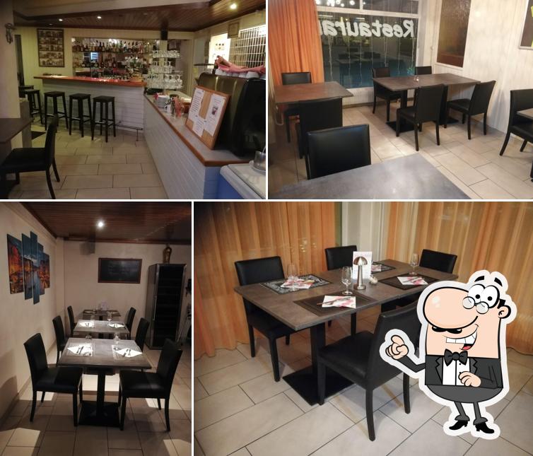 Gli interni di Restaurant/Pizzeria Le Claire Vue