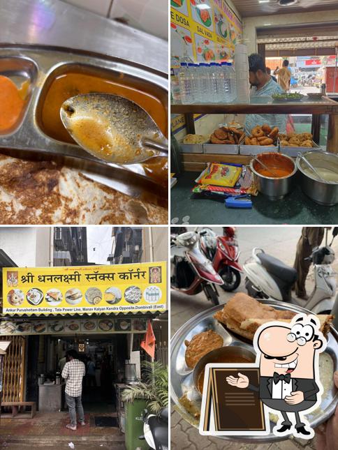 The exterior of Shree Dhanlaxmi Snacks Corner Mukesh Valji Patidar