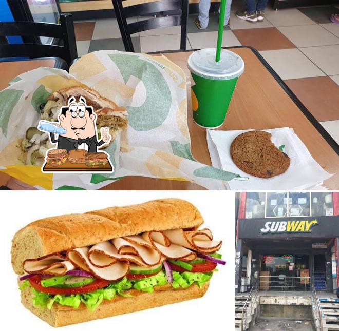 Have a sandwich at Subway Alpha 1 Noida
