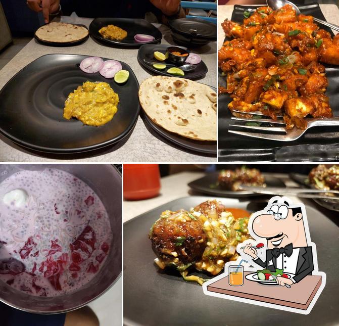 Meals at Krishna Bhog