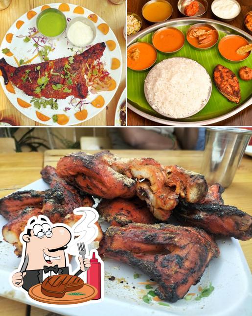 Aleef Garden Restaurant provides meat meals