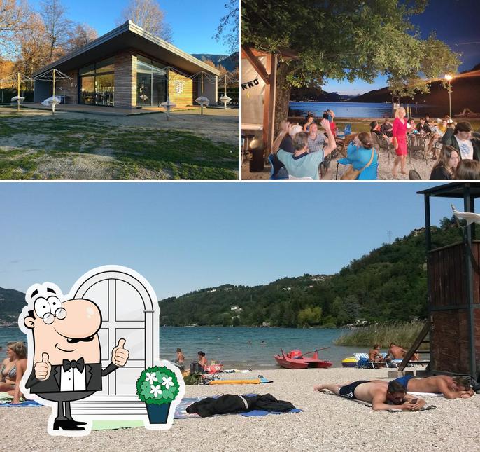 Gli esterni di Bar Spiaggia libera Wolf Beach (ex Moyra)