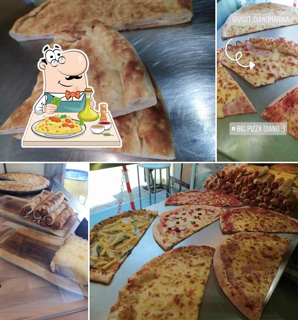 Cibo al Big Pizza Diano Marina
