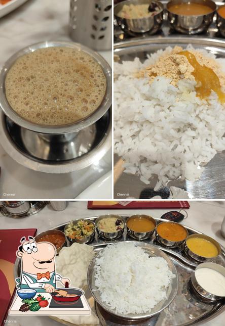 Chicken curry at Lakshyamm Veg Restaurant ECR