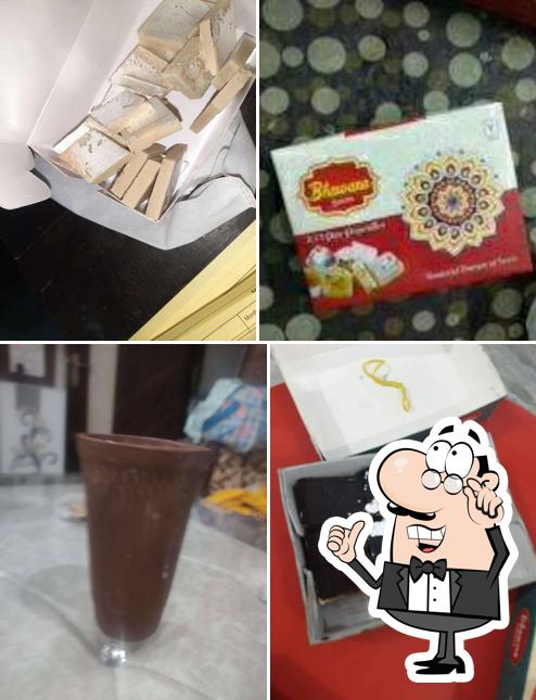 The interior of Bhawna Sweets