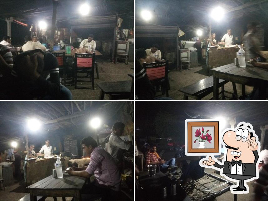 The interior of Chacha Da Dhaba