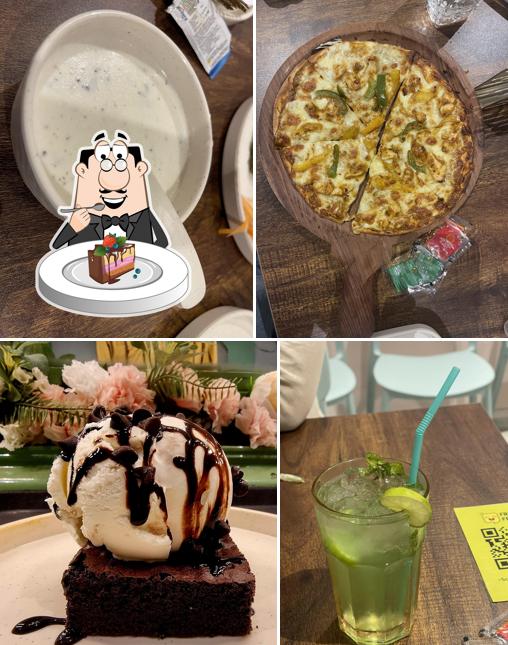 Chocolate cake at Froth and friends