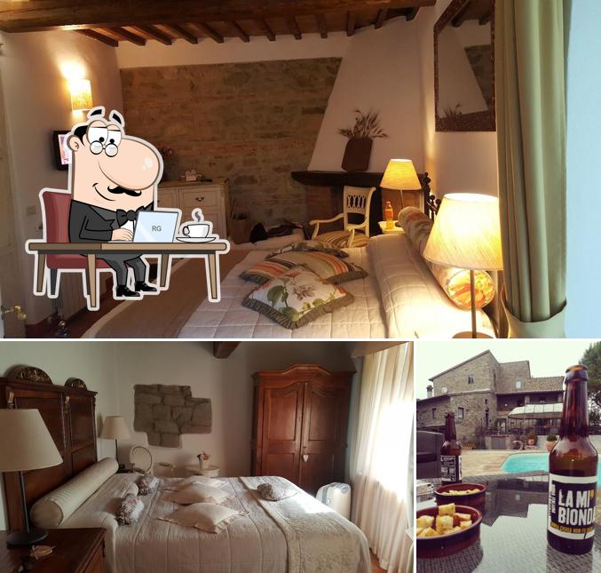 La immagine di interni e birra da Il Castelluccio Country Resort