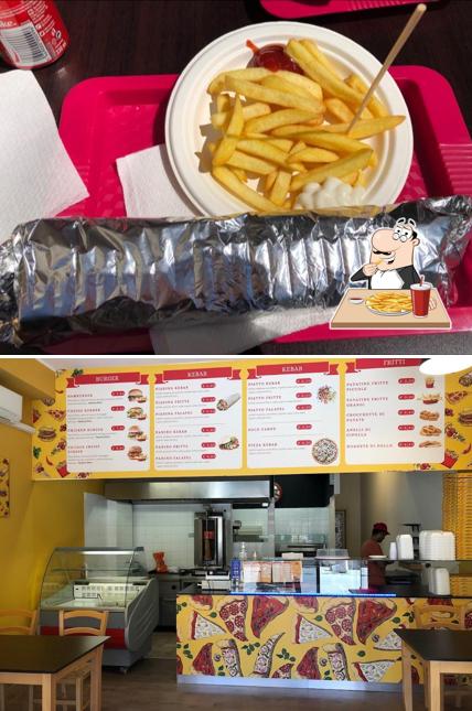 Patatine fritte al Istambul Pizza Kebab Burger Sacile