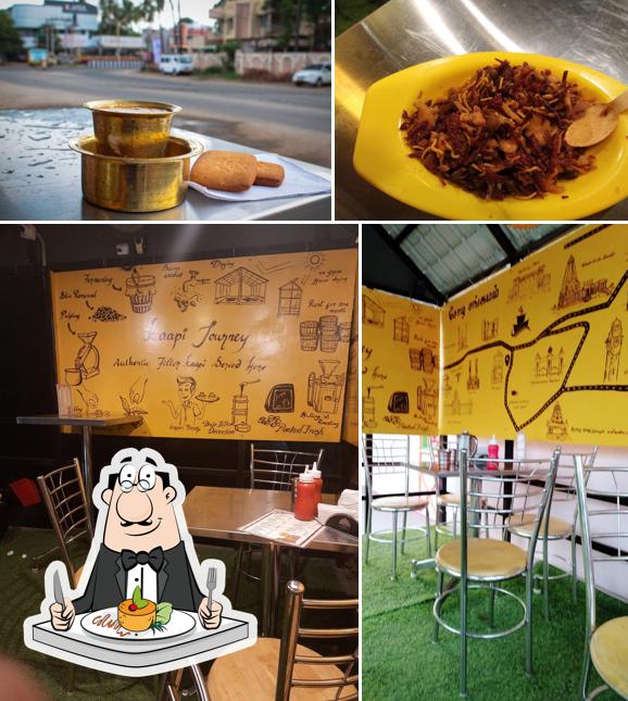 The restaurant's food and interior