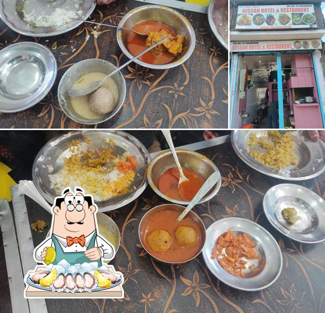 Oysters at Kissan hotel and restaurant