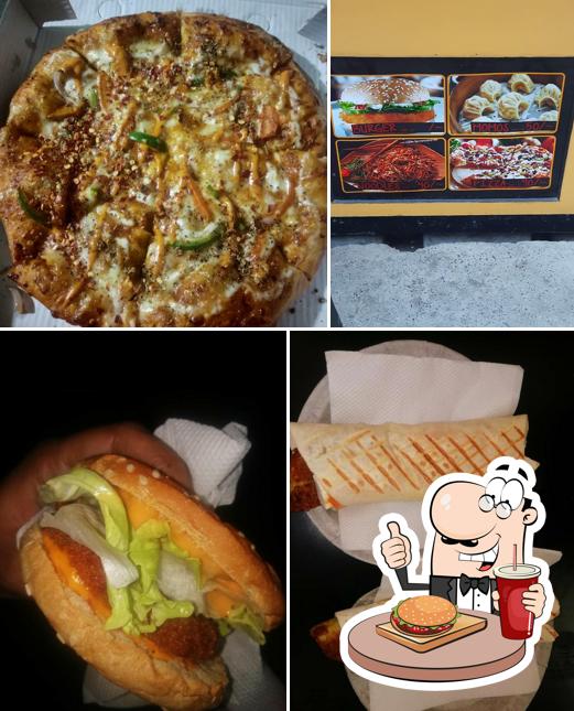 Order a burger at Mummy Plzz