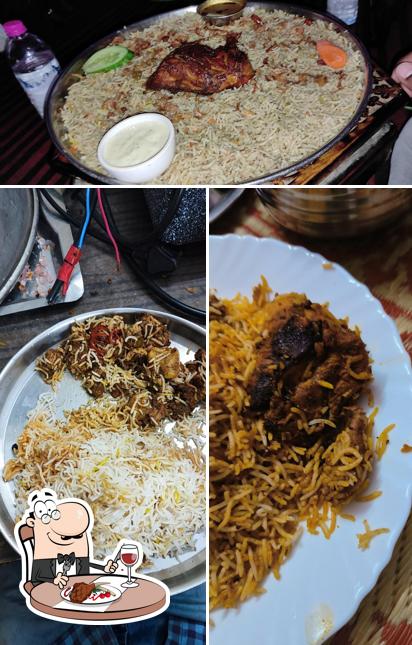 Try out meat meals at Red Bucket Biryani Uppal