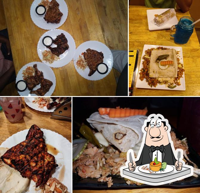 Food at The Smoky Shack
