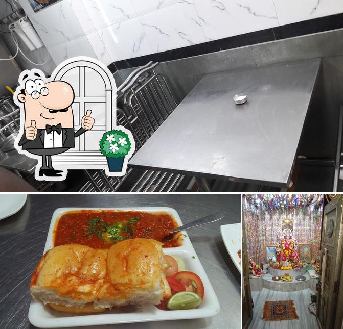 The photo of Vijay Laxmi Bhojanalay’s exterior and food