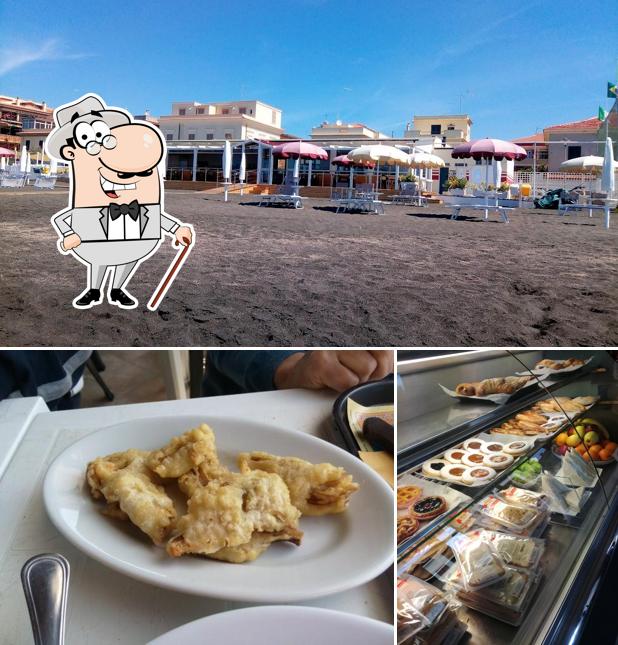 Gli esterni di Arcobaleno Stabilimento Balneare Ristorante Ladispoli