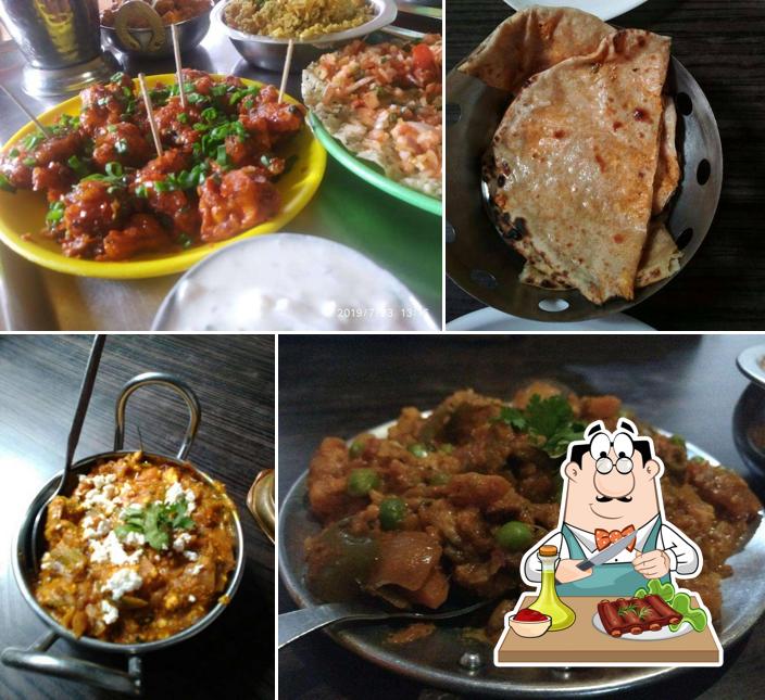 Meat dishes are served at TONIF