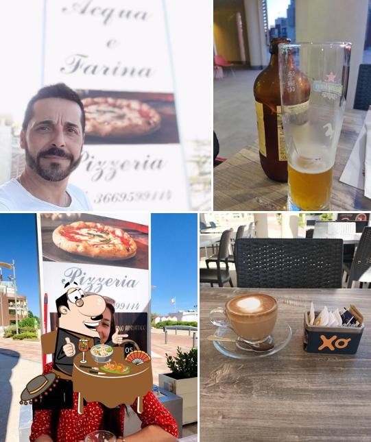 Cibo al Pizzeria Acqua e Farina