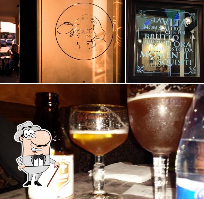 Questa è la immagine che presenta la esterno e cibo di Oscar Wilde Pub Restaurant