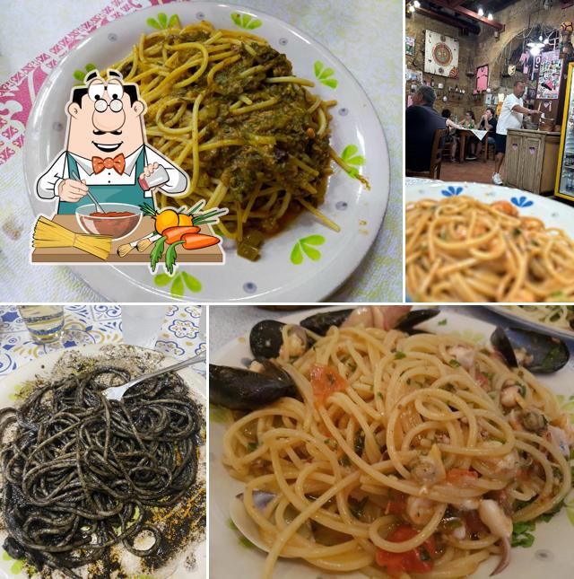 Spaghetti alla bolognese al Trattoria Al Vecchio Club Rosanero