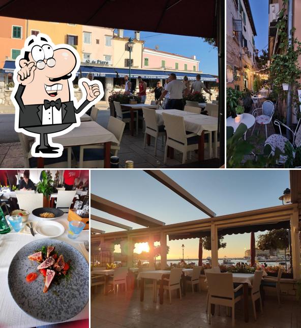 Gli interni di Da Piero restaurant Rovinj