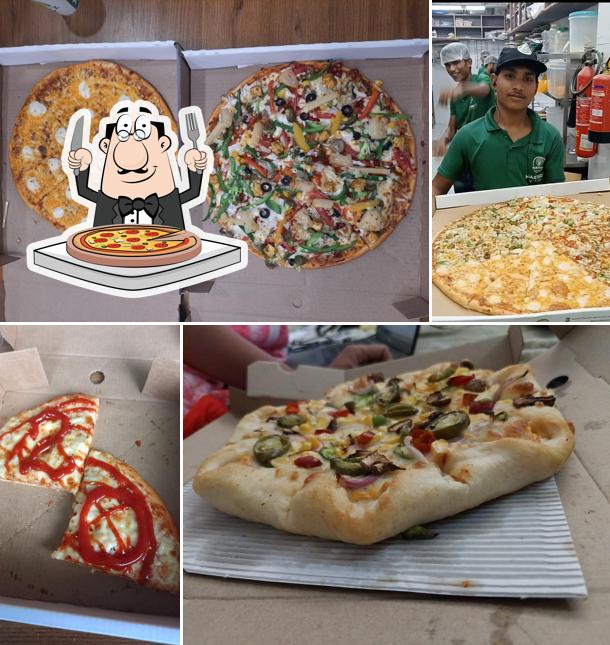 Pick pizza at Martino'z Pizza