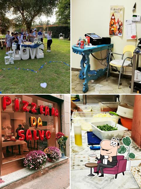 Gli interni di Pizzeria da Salvo