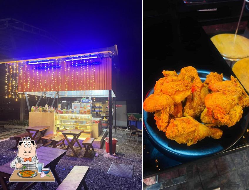 Chicken wings at Coco caffe